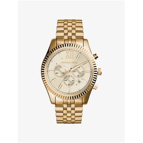 michael kors vintage uhr gold|Michael Kors gold tones.